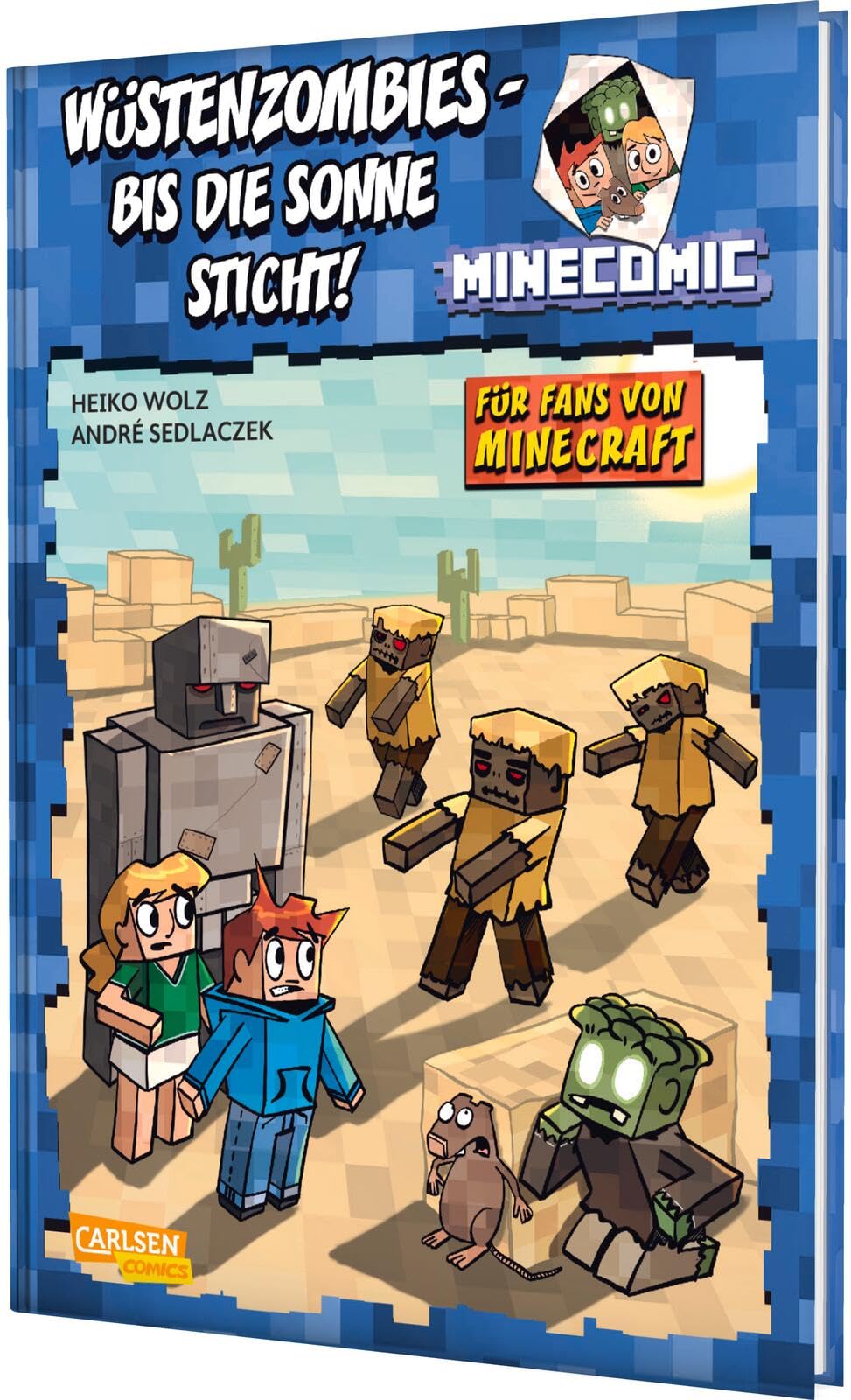 Wüstenzombies - bis die Sonne sticht! Für Fans von Minecraft Manga