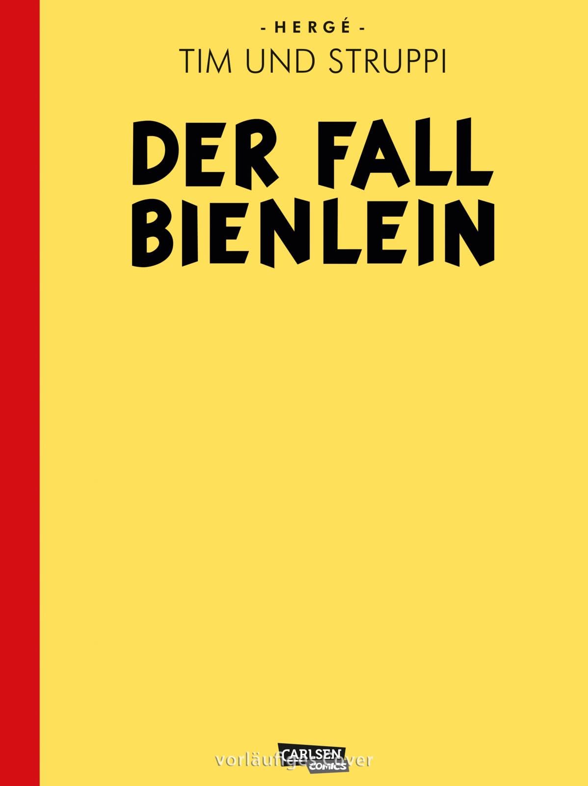 Tim und Struppi: Sonderausgabe: Der Fall Bienlein: Comic-Klassiker angereichert mit redaktionellen Zusatzseiten Manga