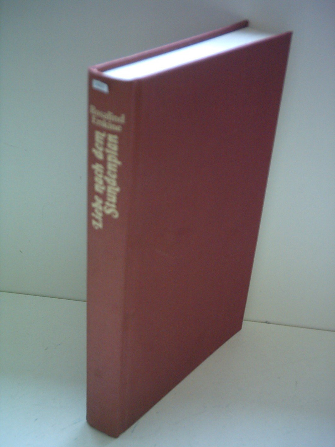 Liebe nach dem Stundenplan. Roman - Erskine, Rosalind book