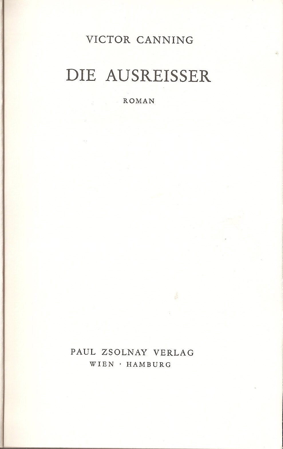 Der Ausreißer: Roman book