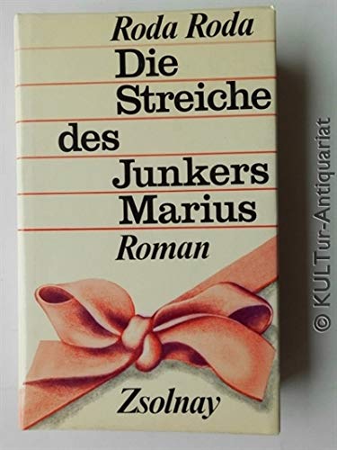 Die Streiche des Junkers Marius: Roman Books
