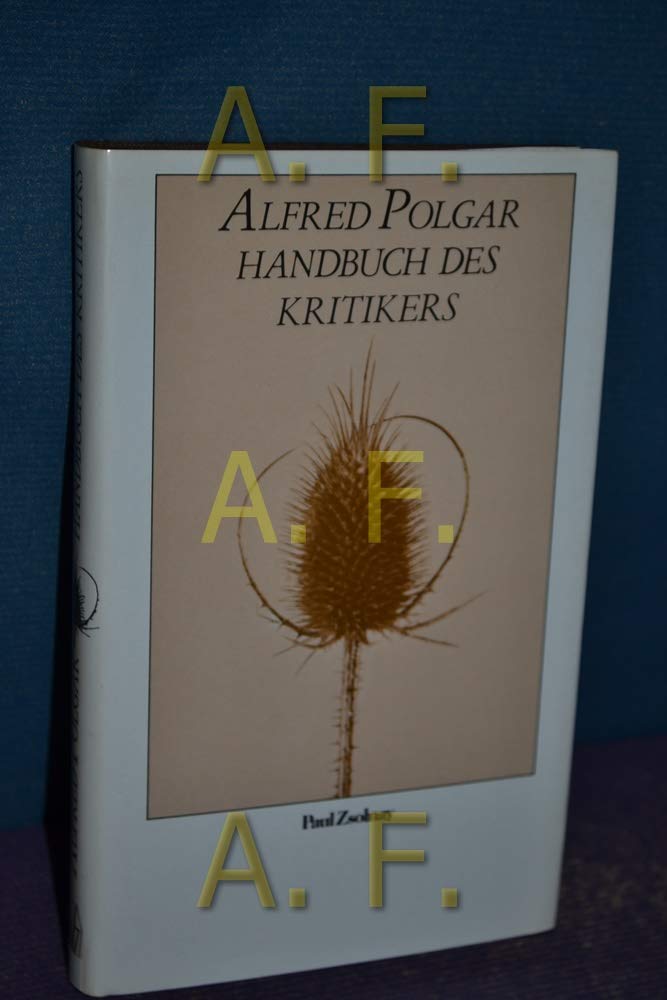 Handbuch des Kritikers Second-hand books on film, art and culture
