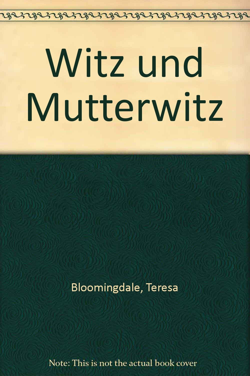Witz und Mutterwitz Books