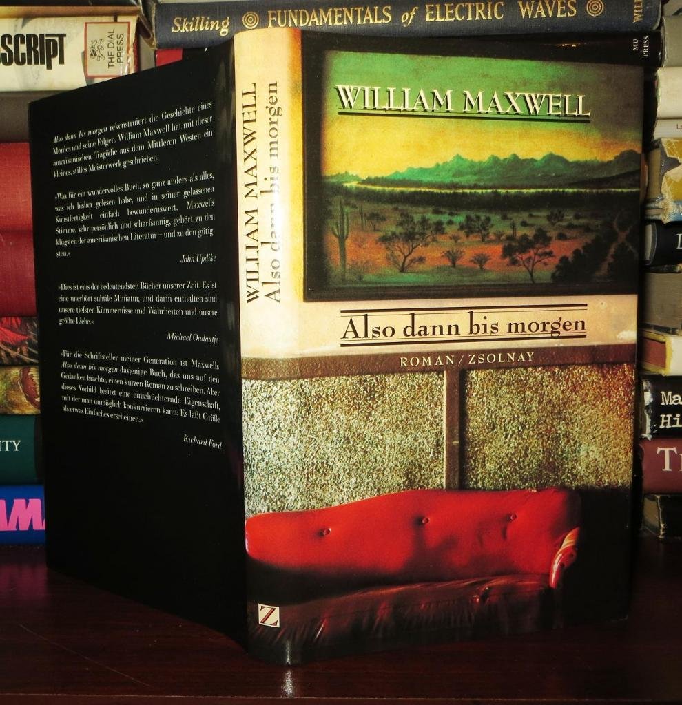 Also dann bis morgen Contemporary literature