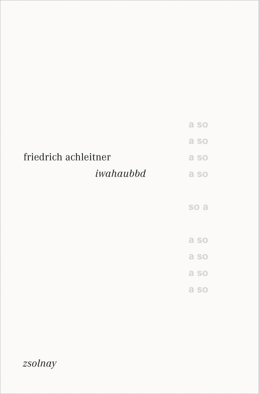 iwahaubbd: Dialektgedichte Poetry