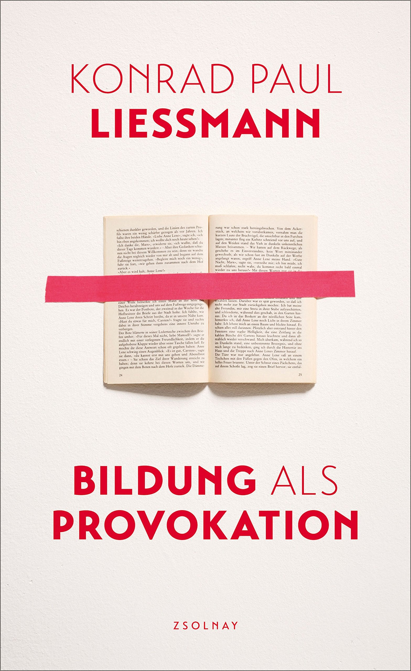 Product Image: Bildung als Provokation
