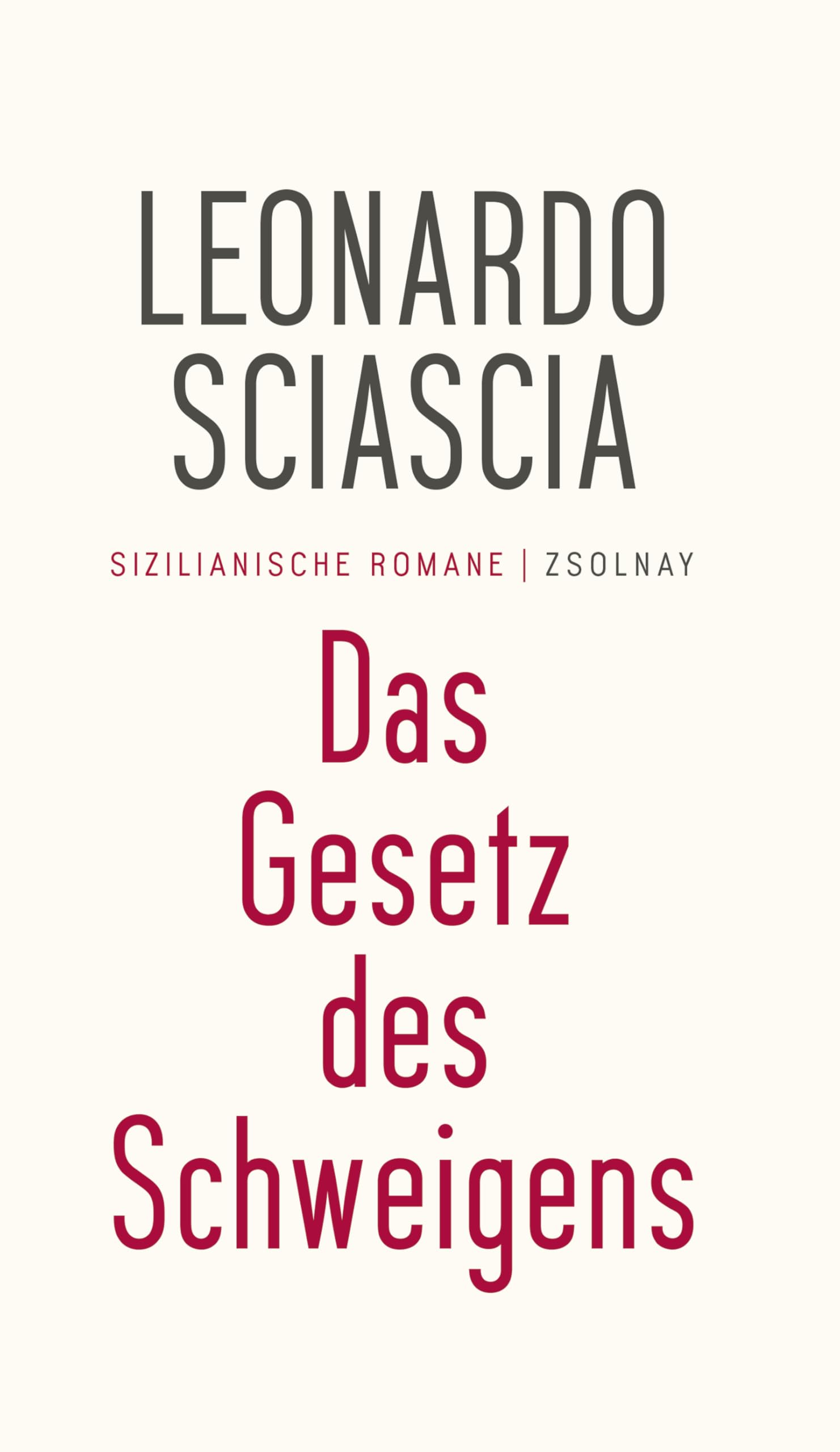 Das Gesetz des Schweigens Contemporary literature