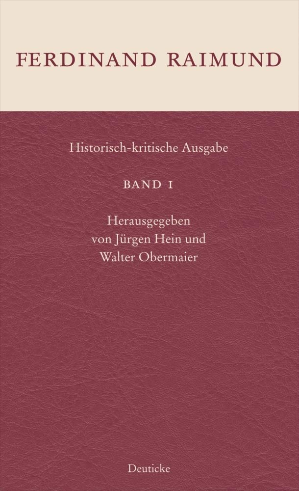 Historisch-kritische Ausgabe Band 1 book
