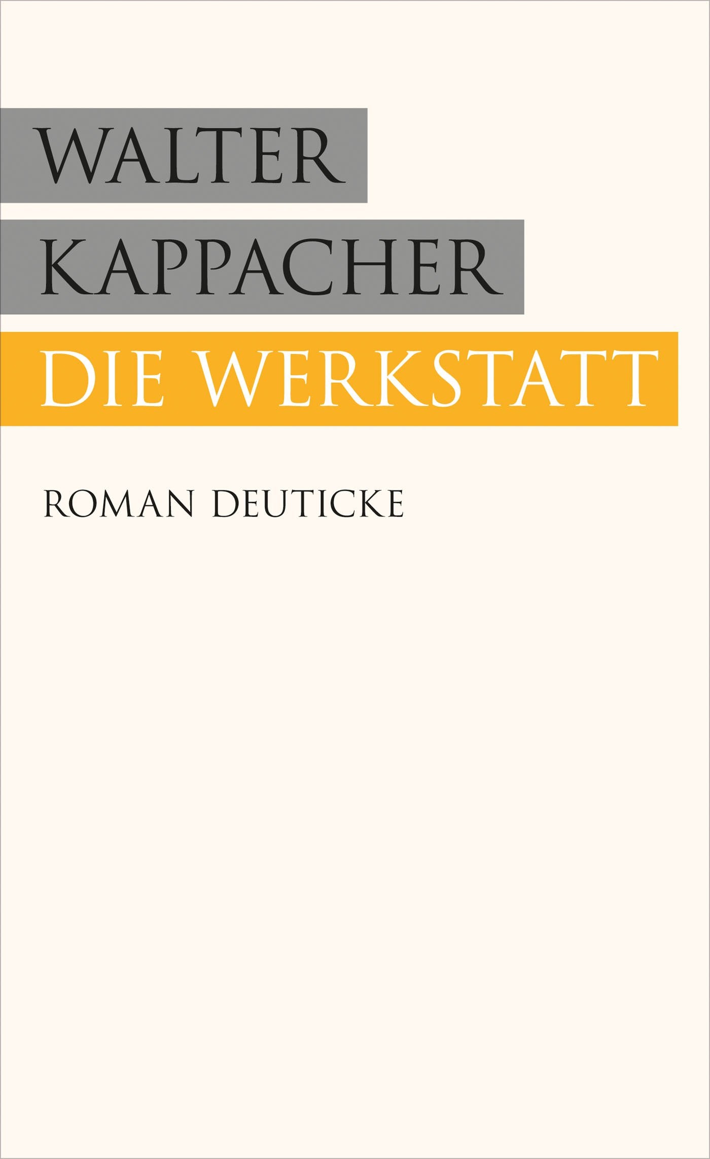 Product Image: Die Werkstatt