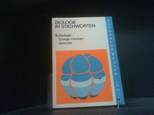 Biologie.Tl.3: Zoologie. Zytologie, Histologie, Systematik Natural Sciences