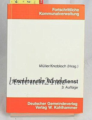 Kommunaler Winterdienst (Fortschrittliche Kommunalverwaltung) Law