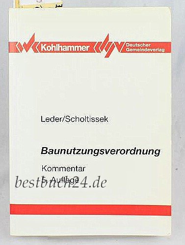 Baunutzungsverordnung: Kommentar Law