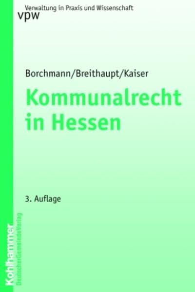 Product Image: Kommunalrecht in Hessen