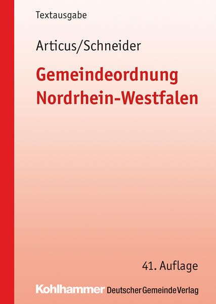 Gemeindeordnung Nordrhein-Westfalen Law