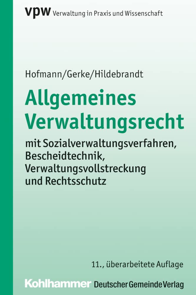 Allgemeines Verwaltungsrecht Law