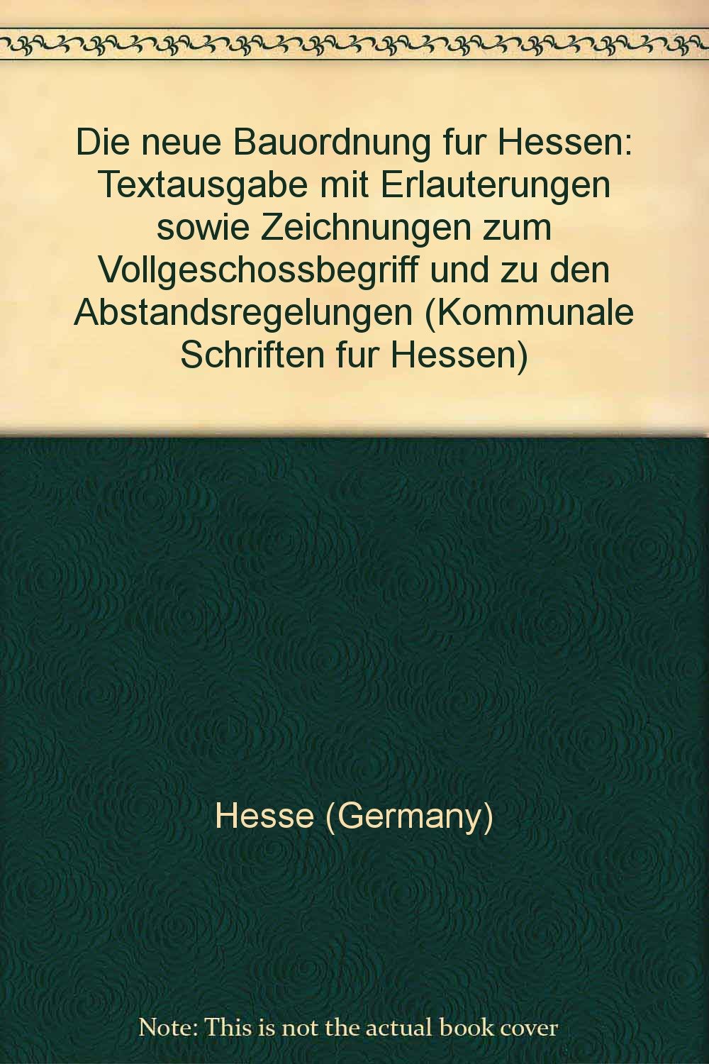 Die neue Bauordnung für Hessen Architecture