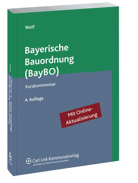 Product Image: Bayerische Bauordnung (BayBO)