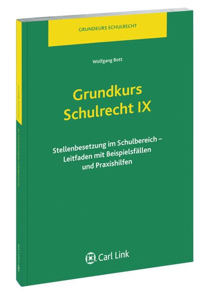 Grundkurs Schulrecht IX Law