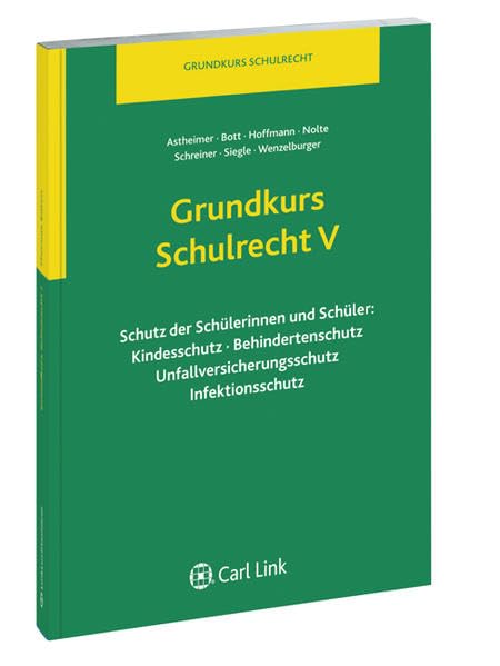 Grundkurs Schulrecht V Politics & History