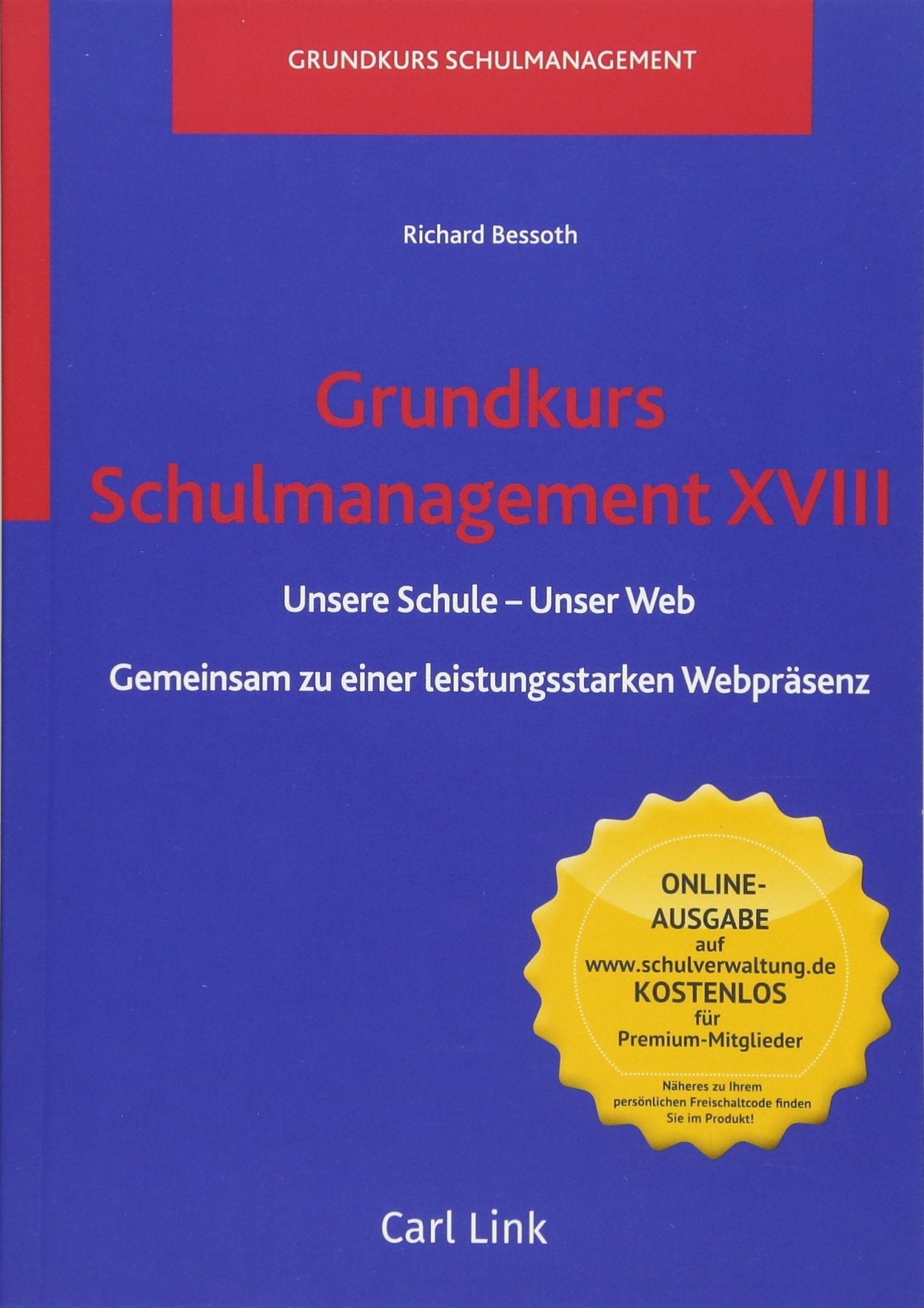 Product Image: Grundkurs Schulmanagement XVIII