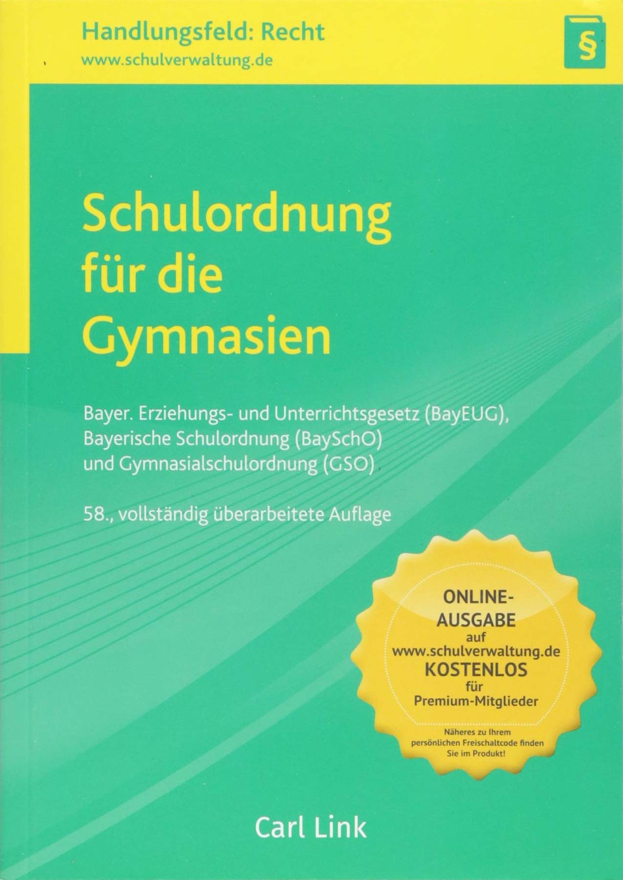 Schulordnung für die Gymnasien Law