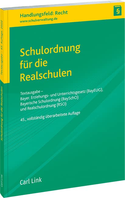 Schulordnung für die Realschulen Law