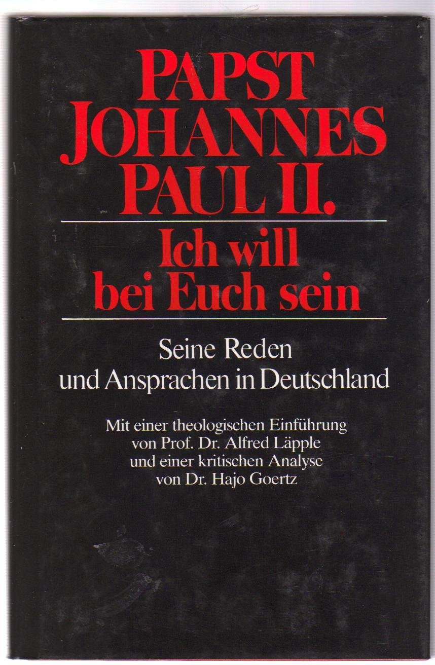 Papst Johannes Paul II. Ich will bei euch sein. OVP Books