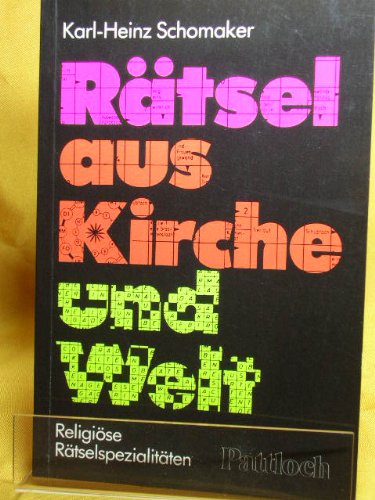 Rätsel aus Kirche und Welt. Religiöse Rätselspezialitäten Books