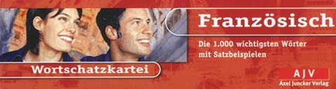 Wortschatzkartei Französisch, Karteikarten Foreign Languages ​​& Dictionaries