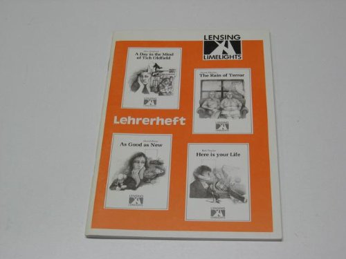 Lehrerheft zu : Alan England (A day in the mind of Tich Oldfield), Frank Manley (The rain of terror), David Perry (As good as new), Bob Taylor (Here is your life) Books