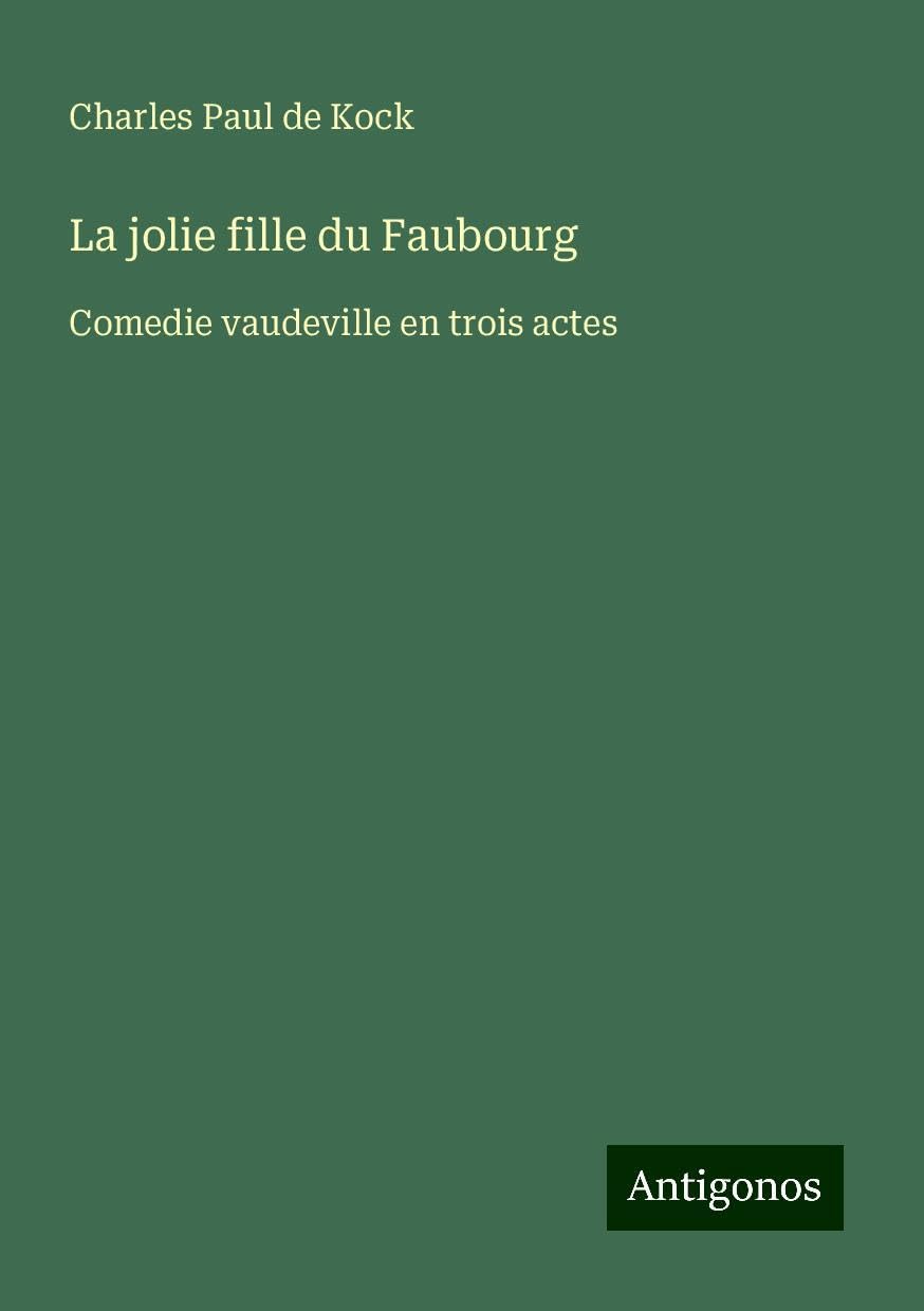 La jolie fille du Faubourg Books