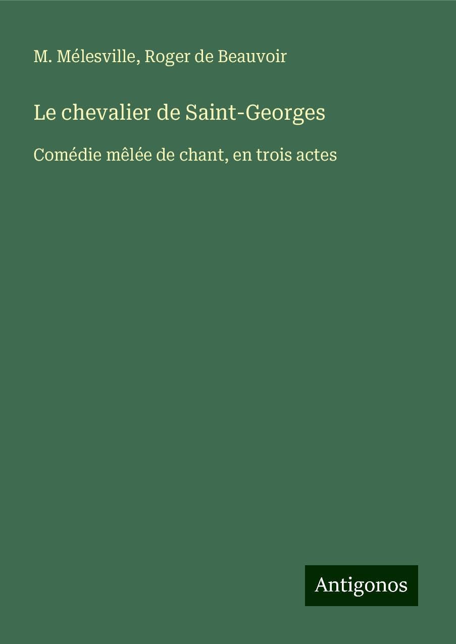 Product Image: Le chevalier de Saint-Georges