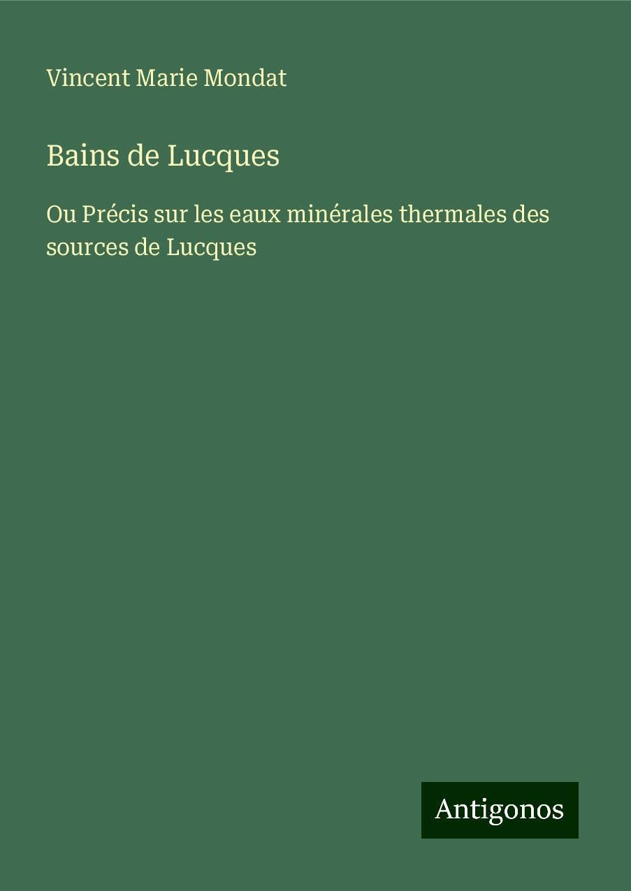 Product Image: Bains de Lucques