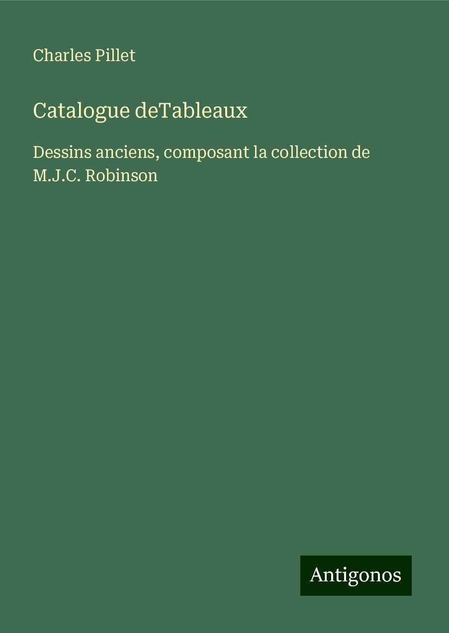 Product Image: Catalogue deTableaux
