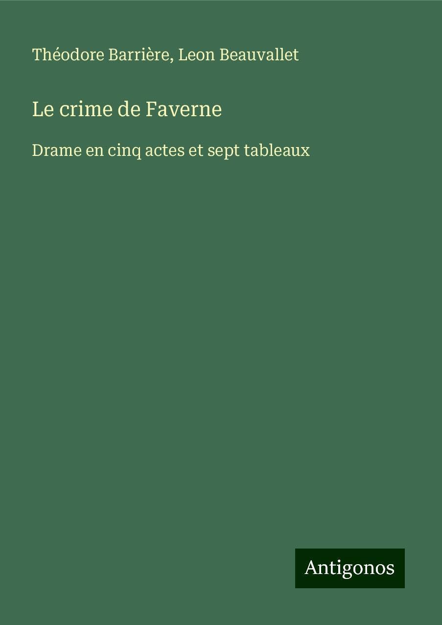 Le crime de Faverne Classics