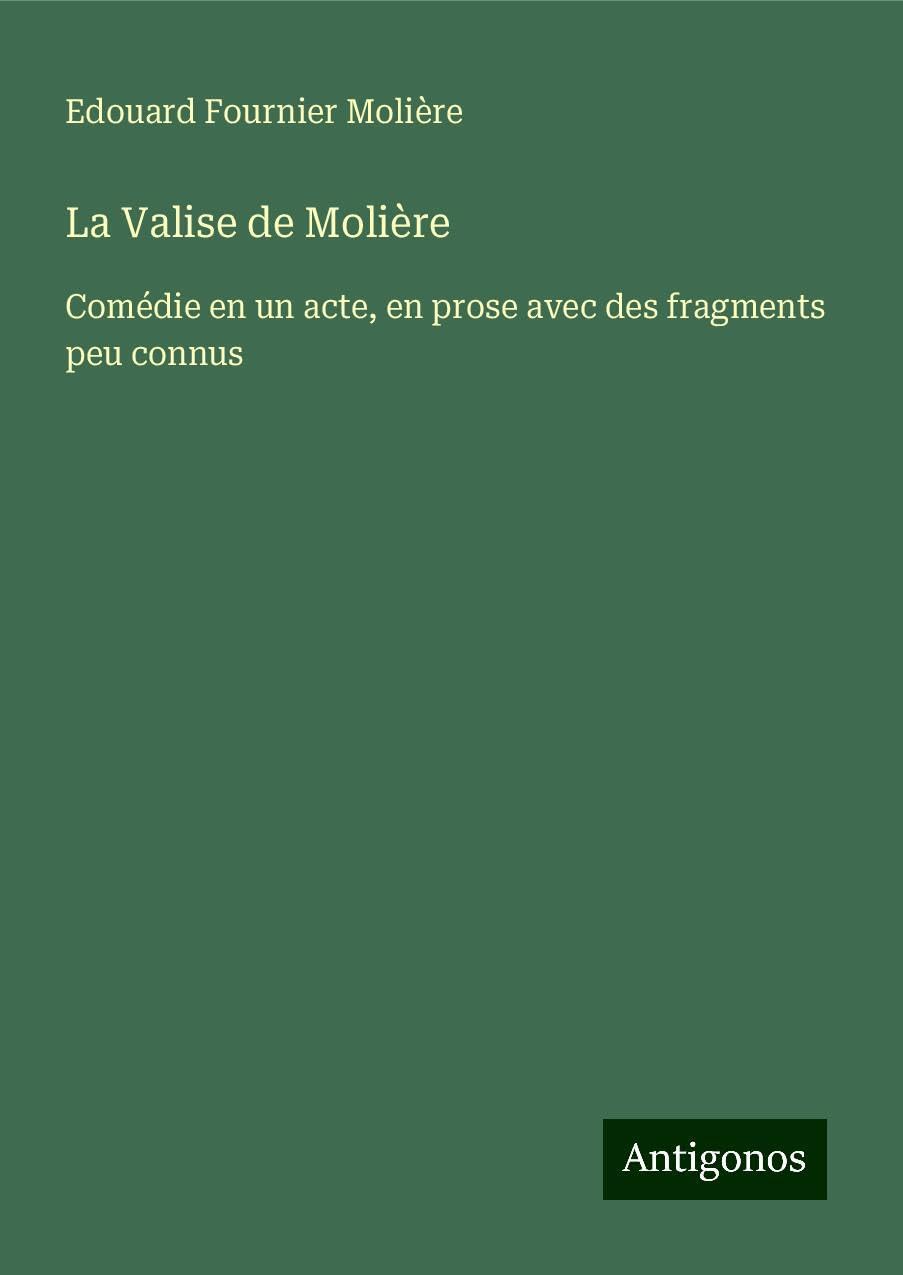 La Valise de Molière Books