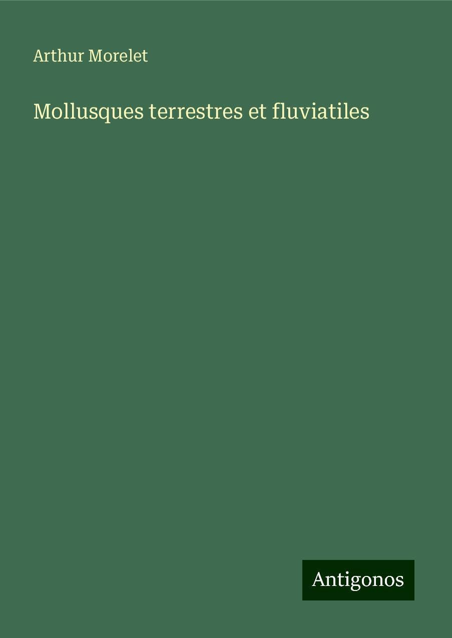 Product Image: Mollusques terrestres et fluviatiles