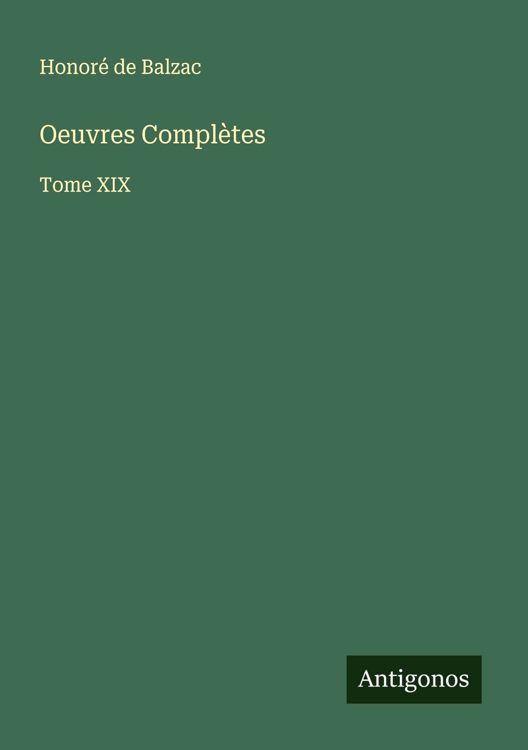 Oeuvres Complètes Classics