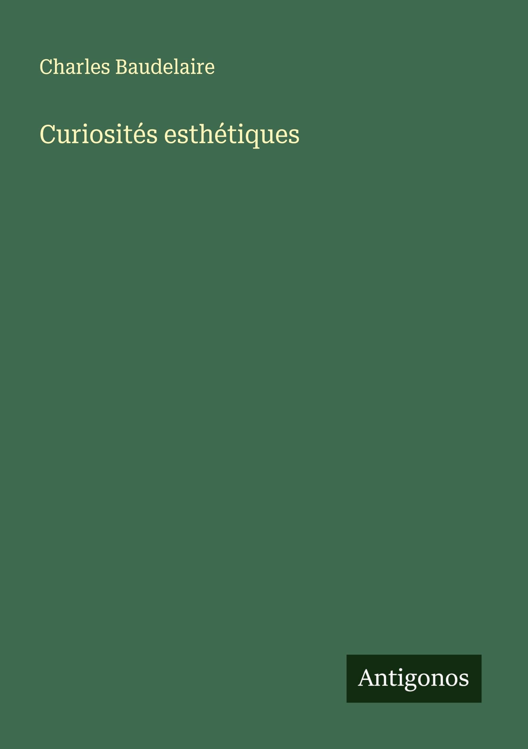 Product Image: Curiosités esthétiques