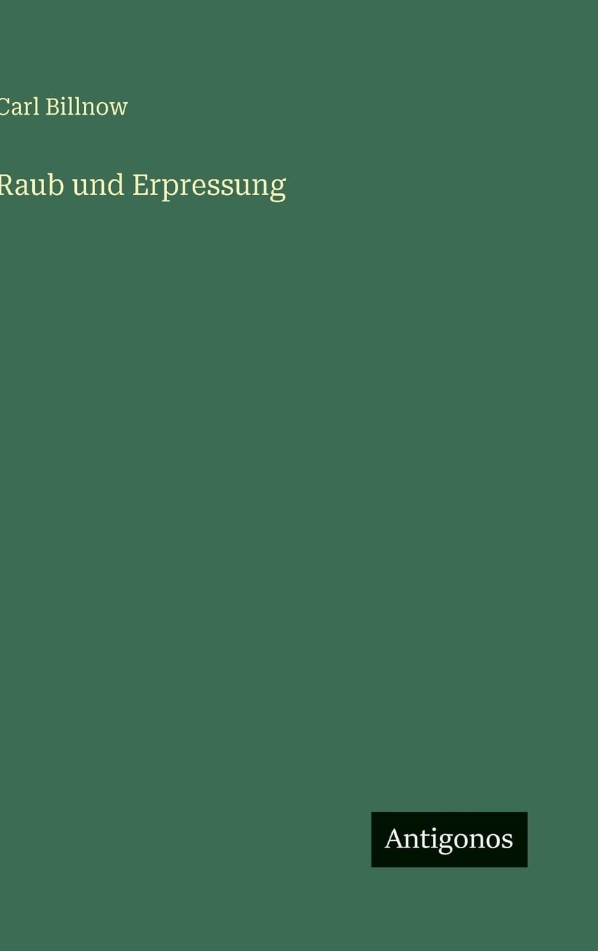 Product Image: Raub und Erpressung