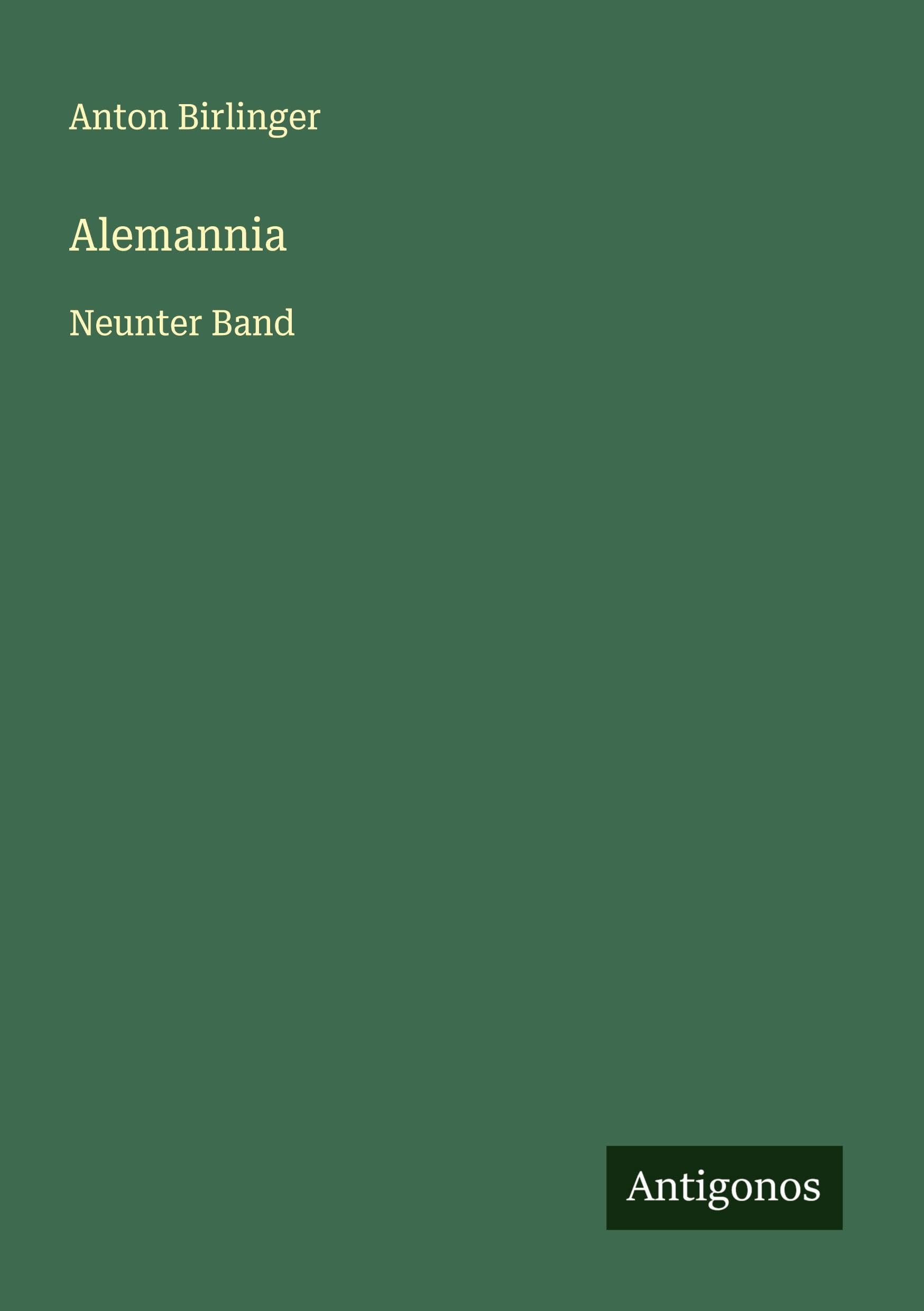 Product Image: Alemannia