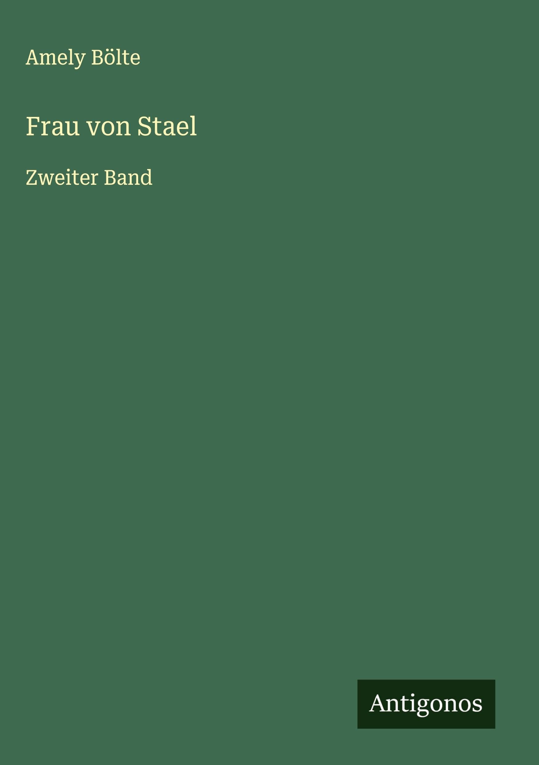 Frau von Stael Classics