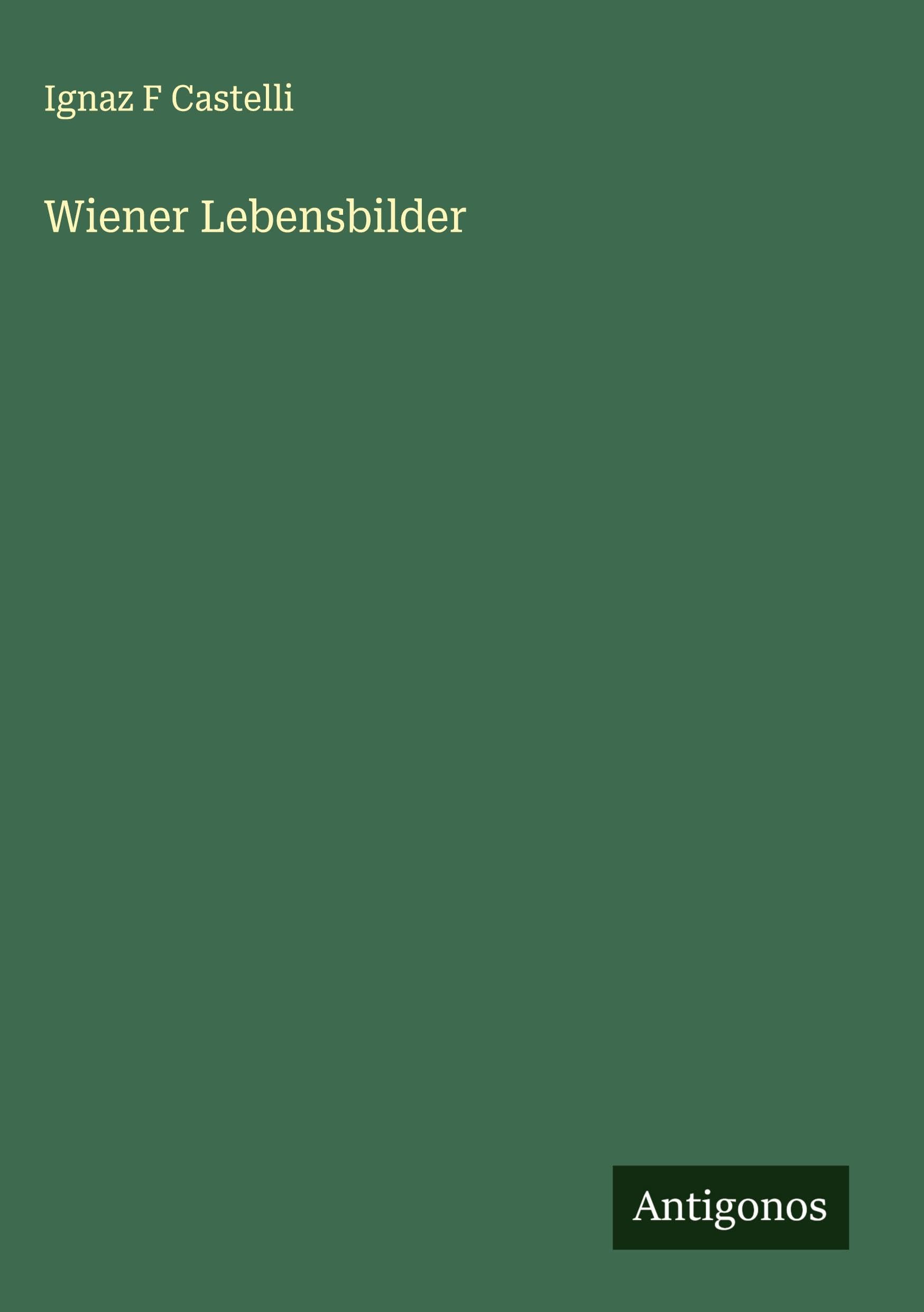 Product Image: Wiener Lebensbilder
