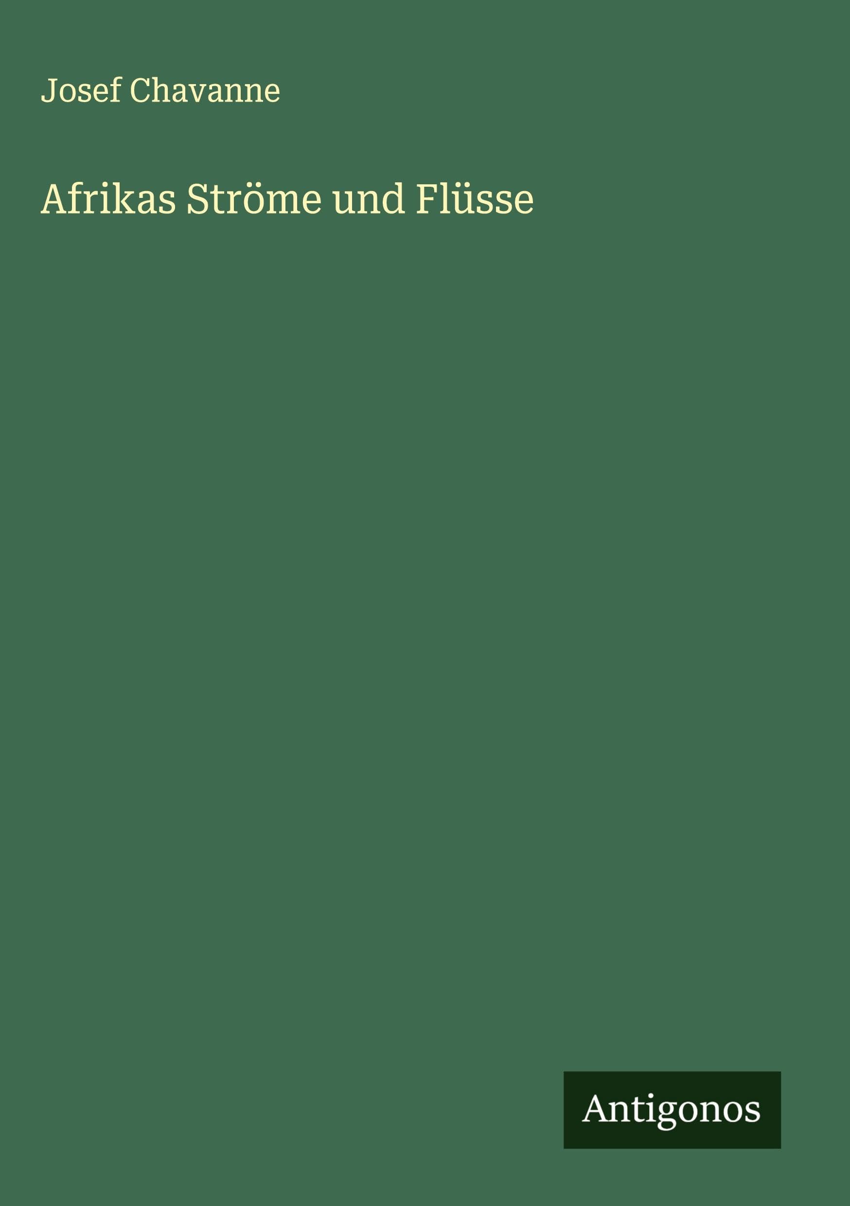 Product Image: Afrikas Ströme und Flüsse