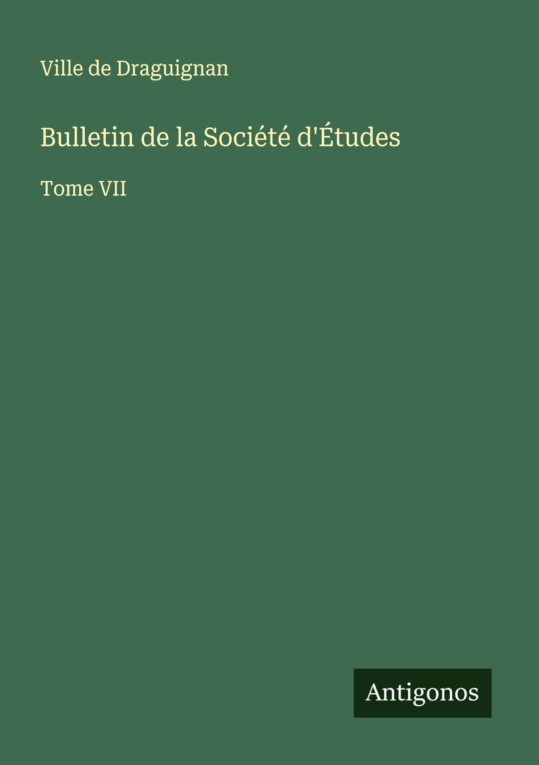 Bulletin de la Société d'Études Classics