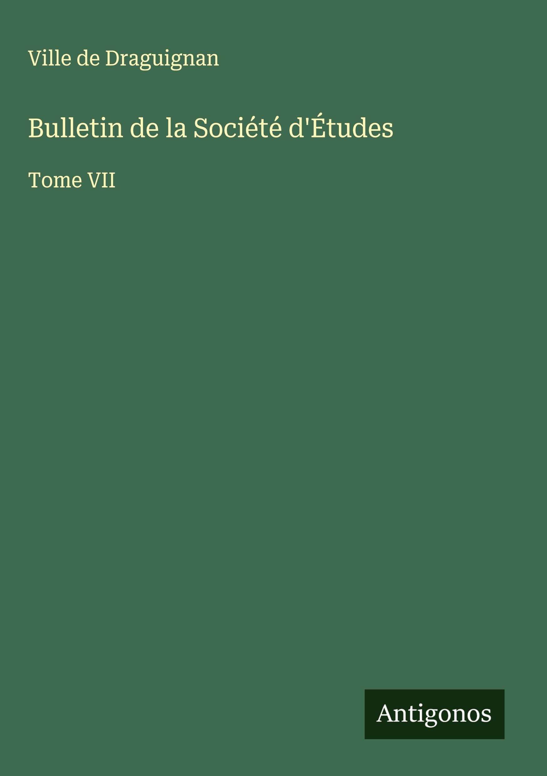 Bulletin de la Société d'Études Classics