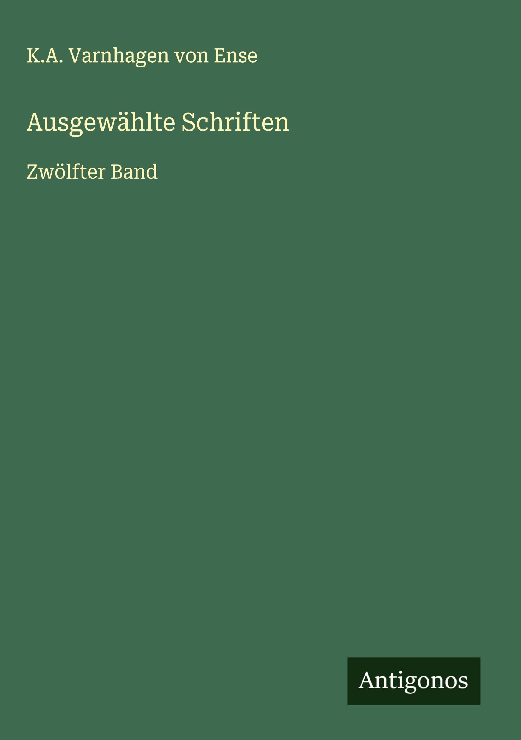 Ausgewählte Schriften Classics