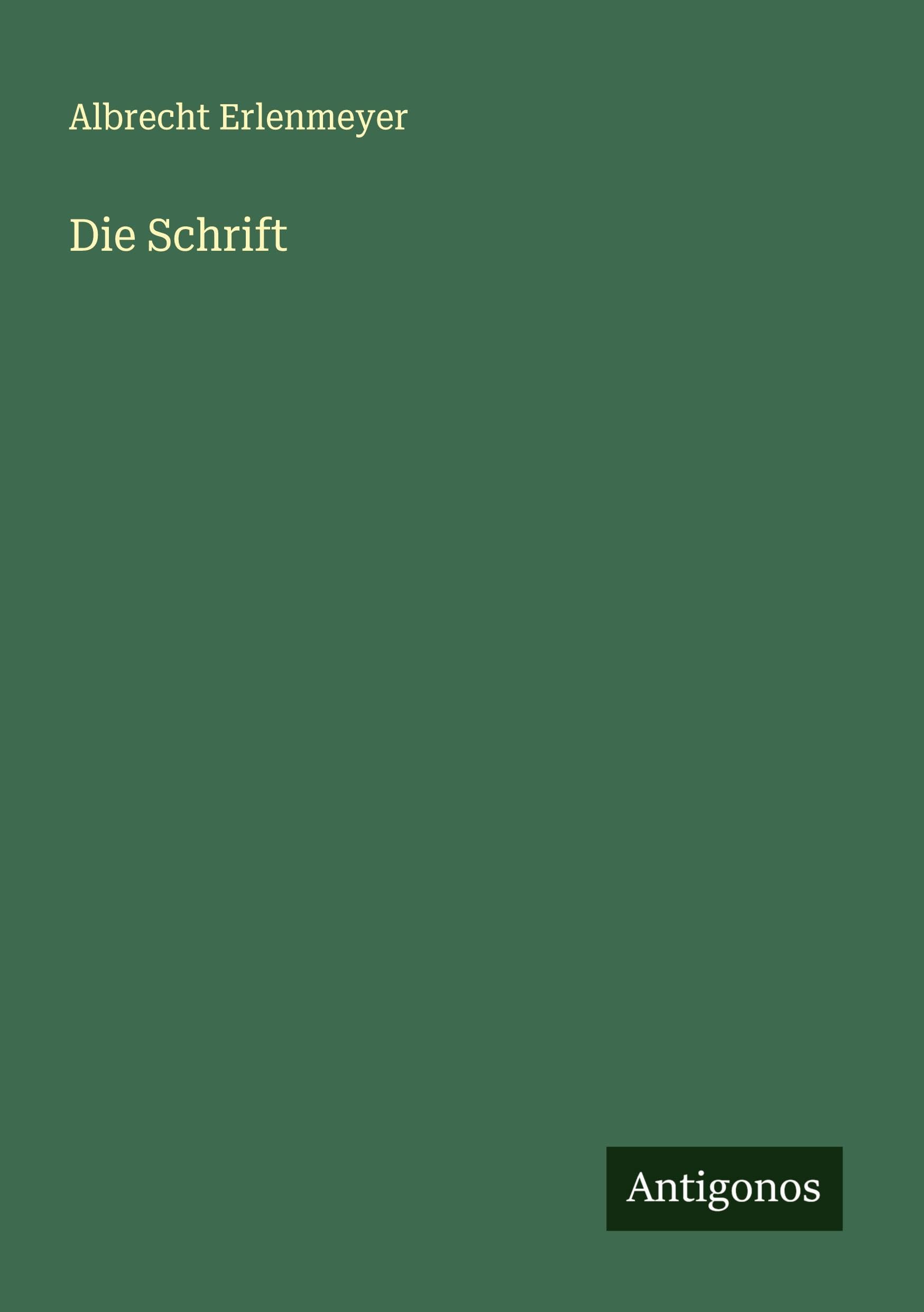Product Image: Die Schrift