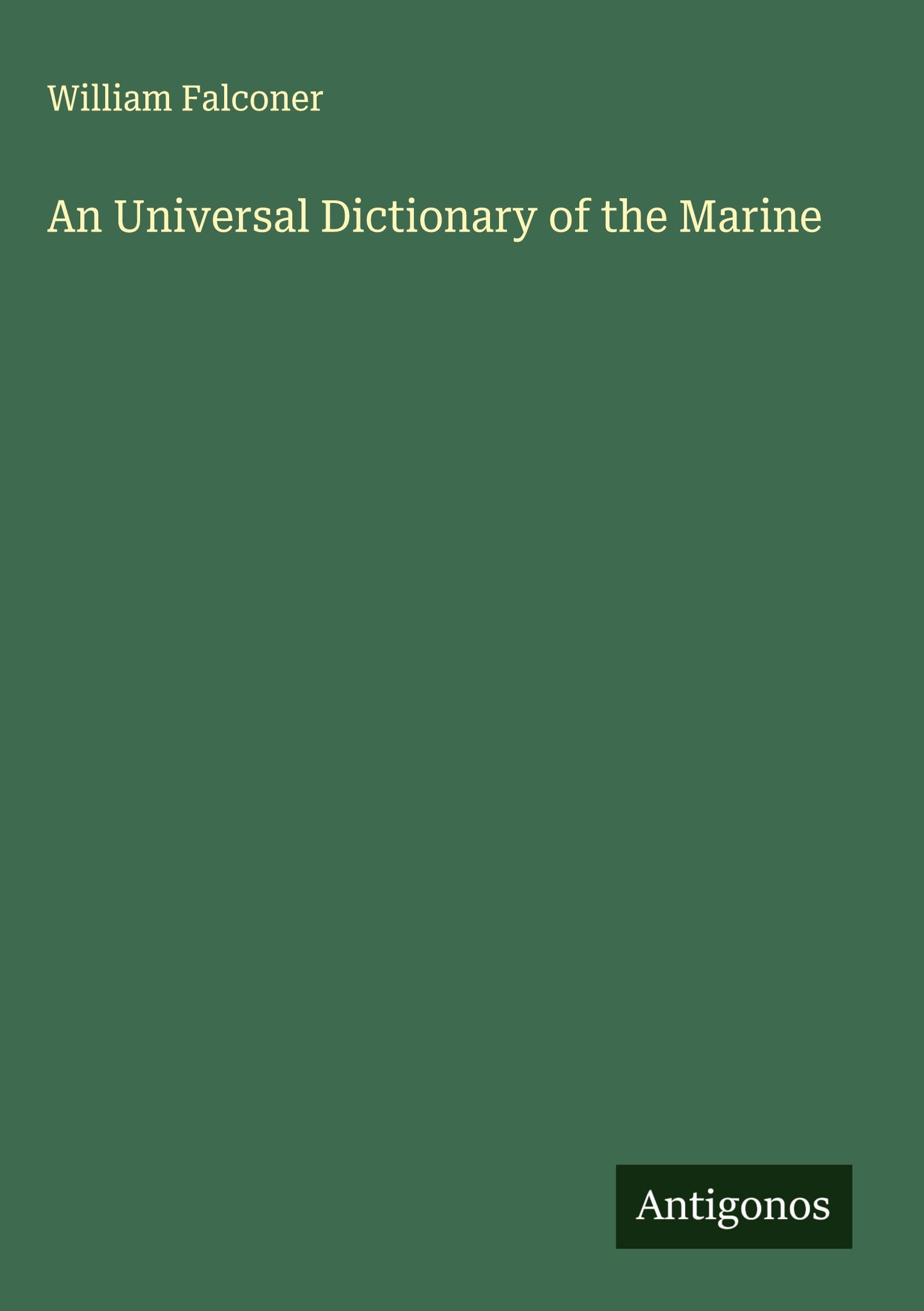 An Universal Dictionary of the Marine Classics