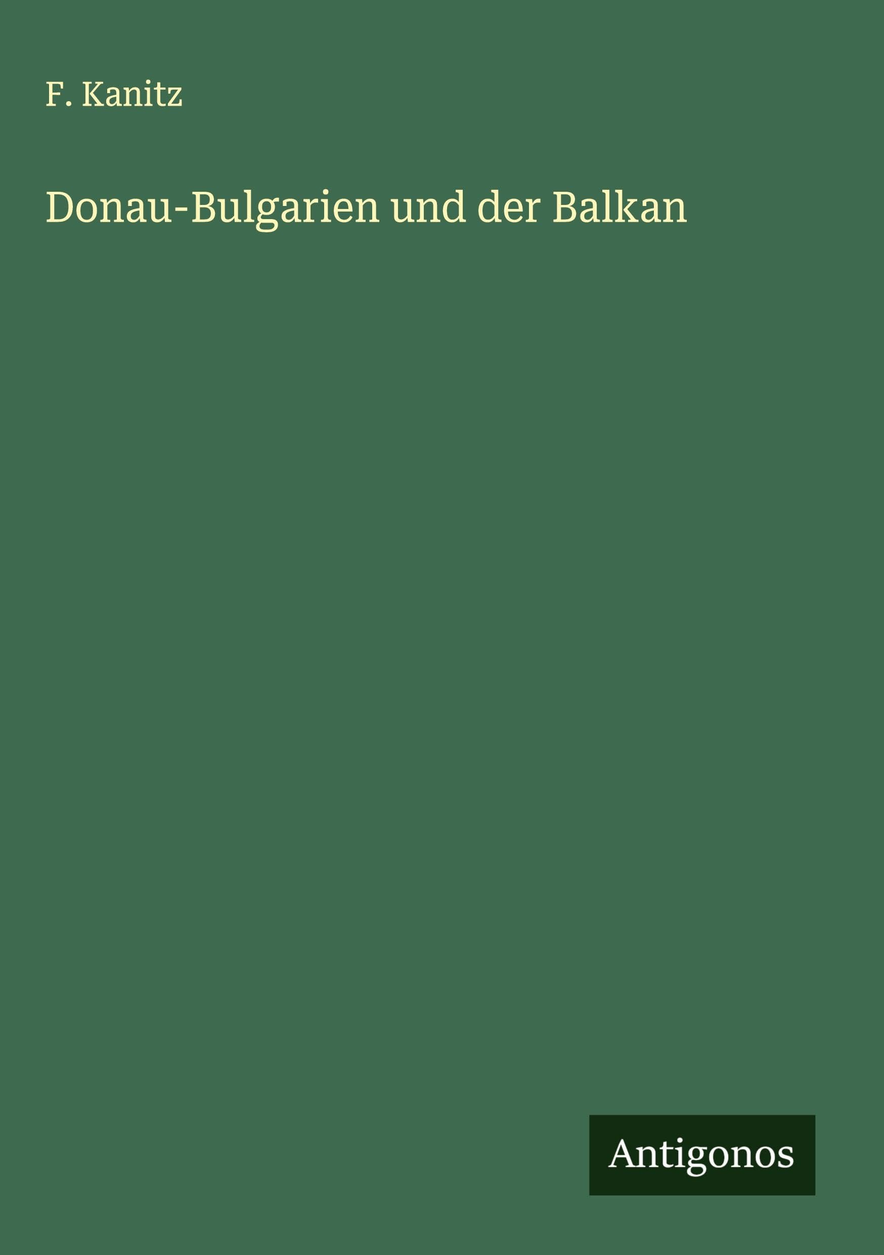 Product Image: Donau-Bulgarien und der Balkan